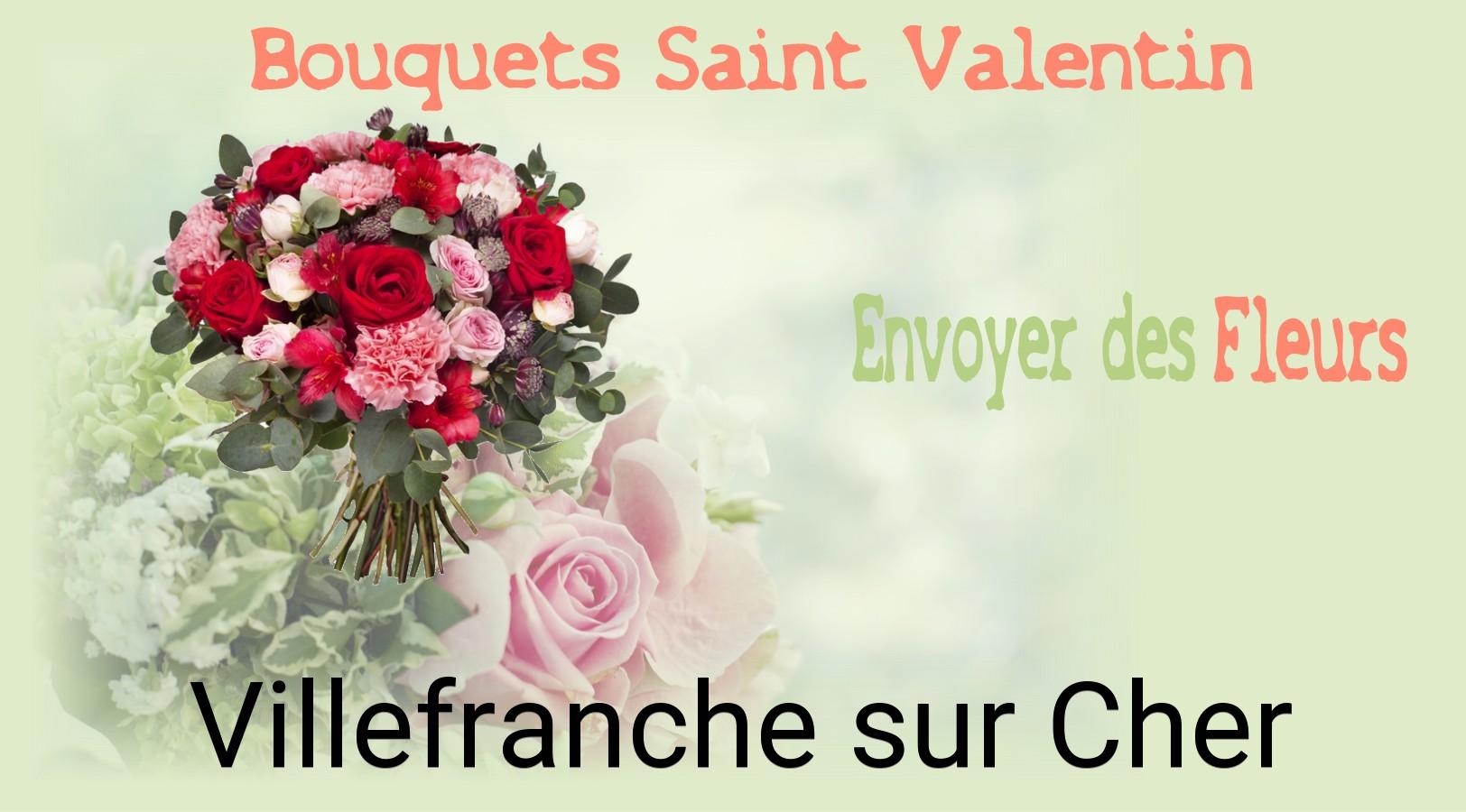 Roses de Saint-Valentin livrées à Villefranche-sur-Cher